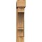 Ekena Millwork Balboa Block Rough Sawn Bracket w/ Offset Brace, Western Red Cedar, 8"W x 36"D x 40"H BKT0806X36X40BOA05RWR - alternate 2